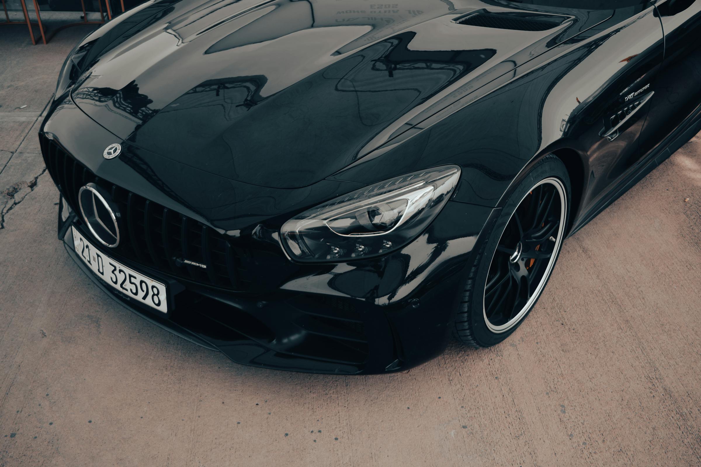Mercedes-AMG GT zwart — Vereecke Recup hero