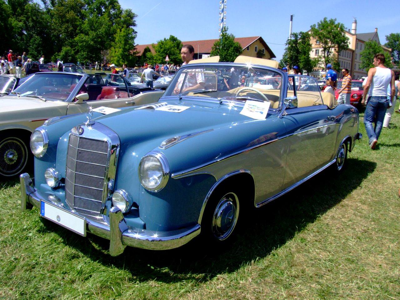 Mercedes-Benz 220S Ponton Cabriolet 1958